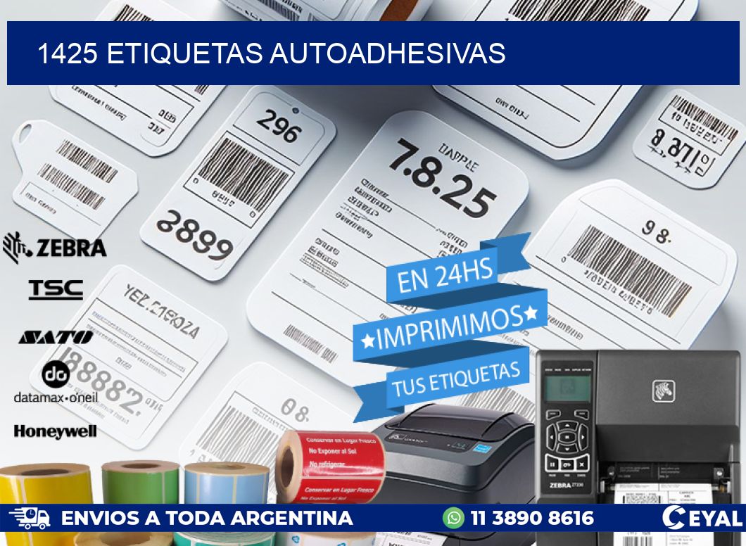 1425 ETIQUETAS AUTOADHESIVAS