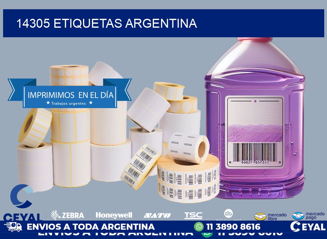 14305 ETIQUETAS ARGENTINA
