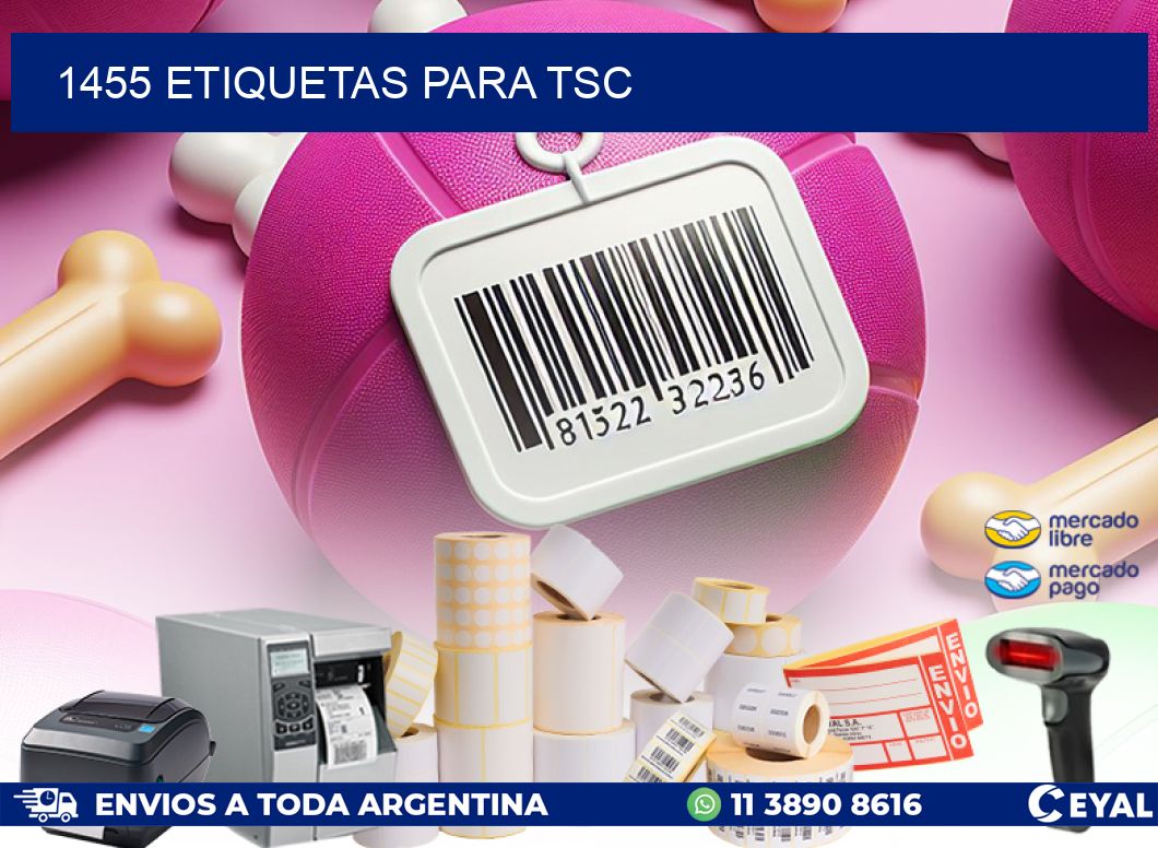 1455 ETIQUETAS PARA TSC