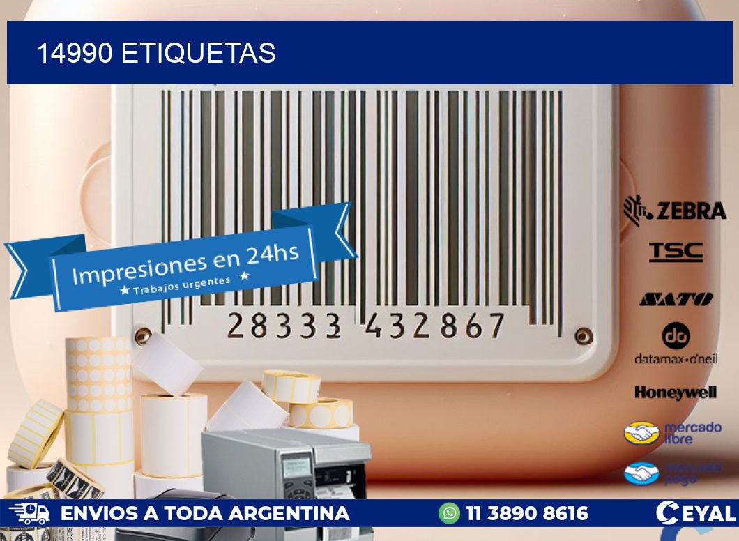 14990 ETIQUETAS