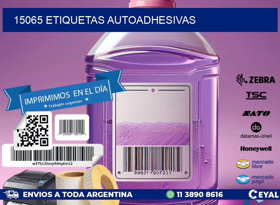 15065 ETIQUETAS AUTOADHESIVAS