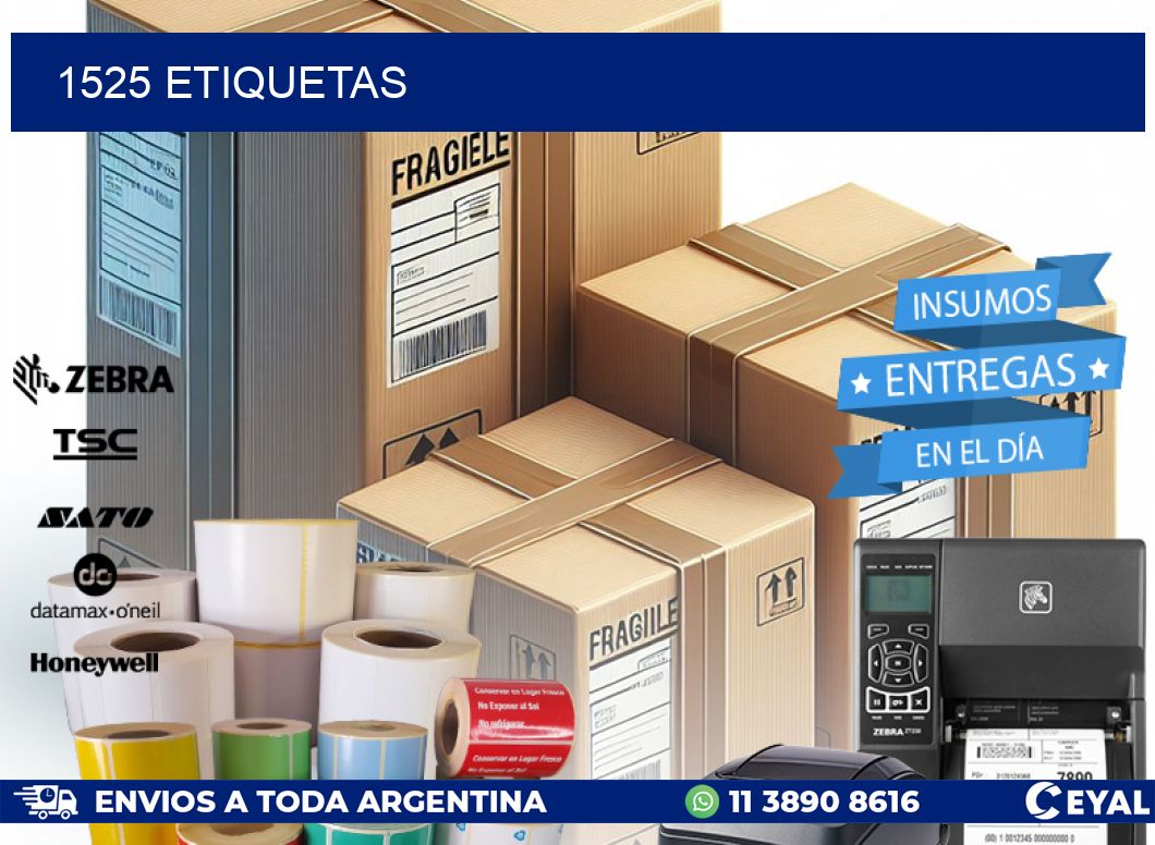1525 ETIQUETAS
