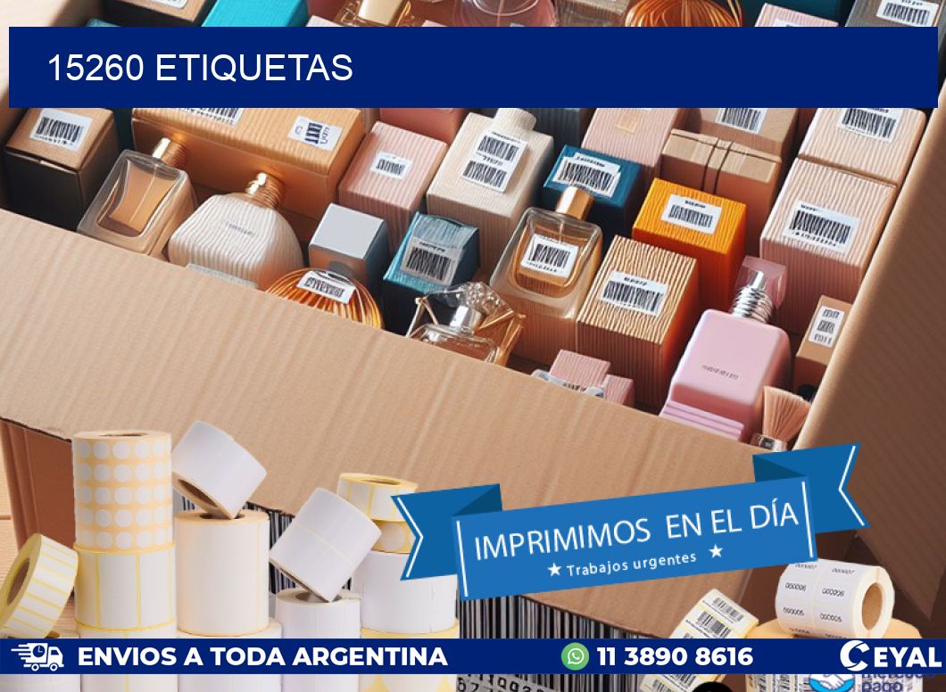 15260 ETIQUETAS