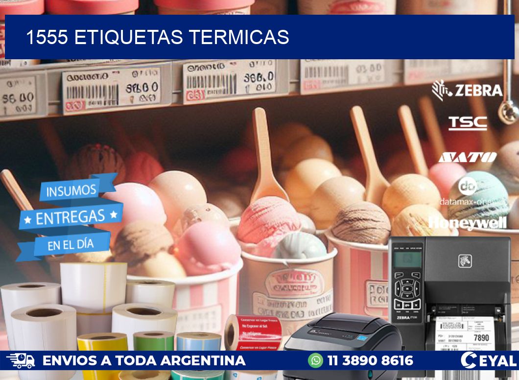 1555 ETIQUETAS TERMICAS