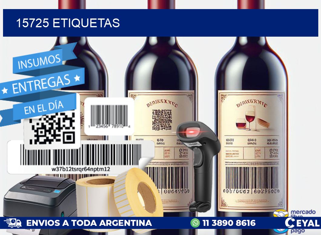 15725 ETIQUETAS