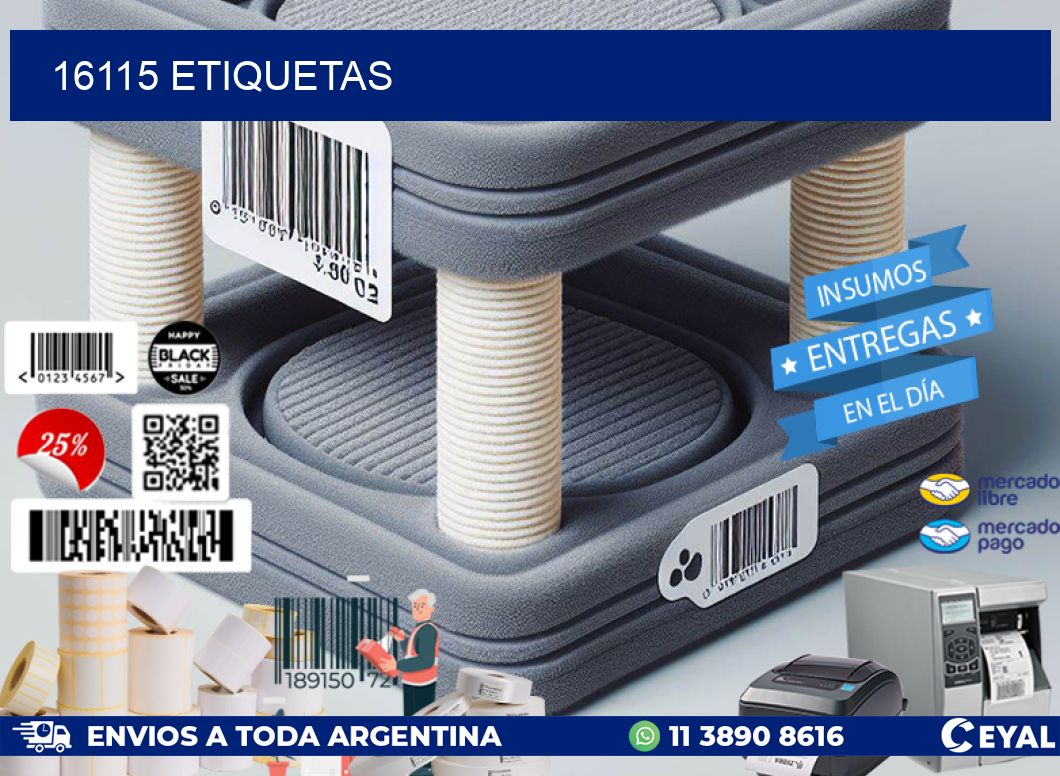 16115 ETIQUETAS
