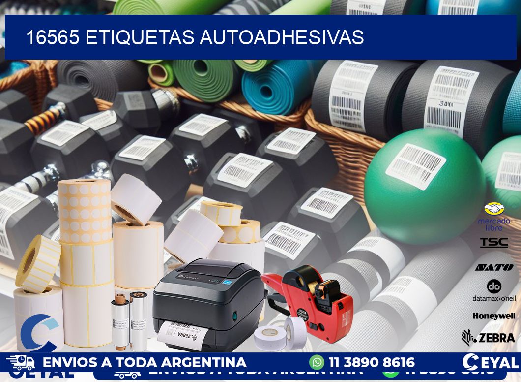 16565 ETIQUETAS AUTOADHESIVAS