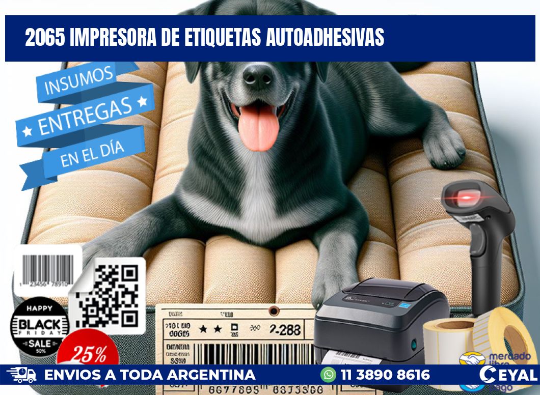 2065 IMPRESORA DE ETIQUETAS AUTOADHESIVAS