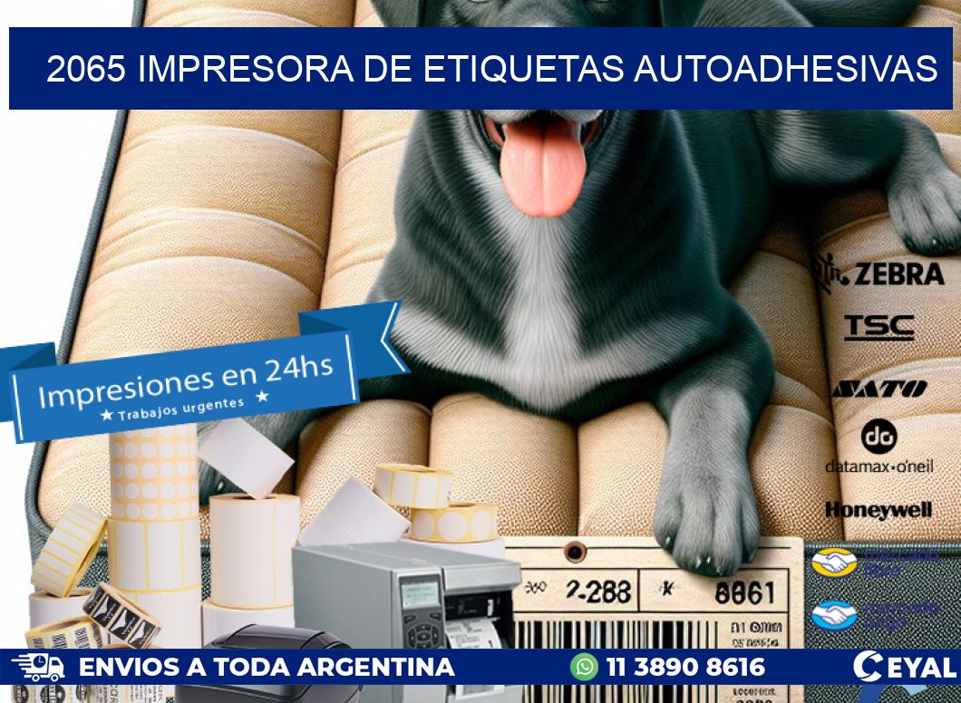 2065 IMPRESORA DE ETIQUETAS AUTOADHESIVAS