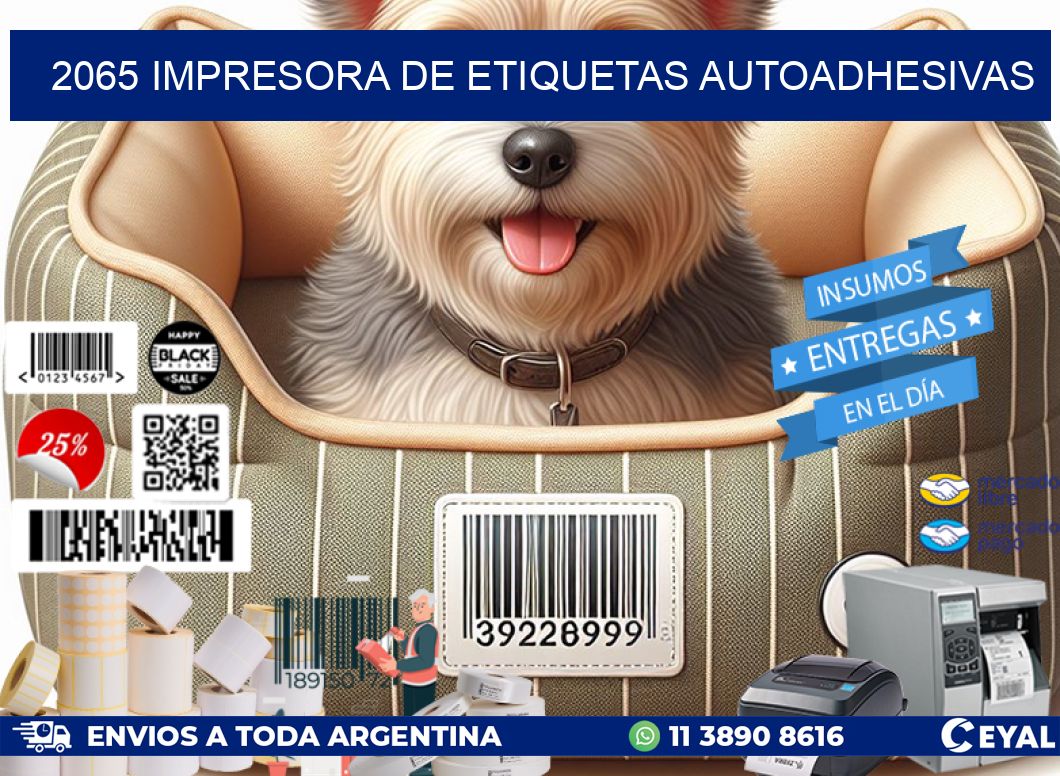 2065 IMPRESORA DE ETIQUETAS AUTOADHESIVAS