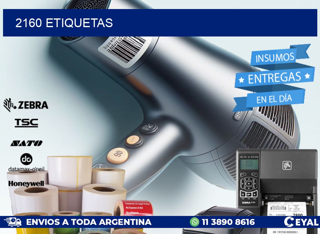 2160 ETIQUETAS