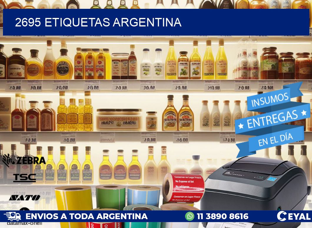 2695 ETIQUETAS ARGENTINA
