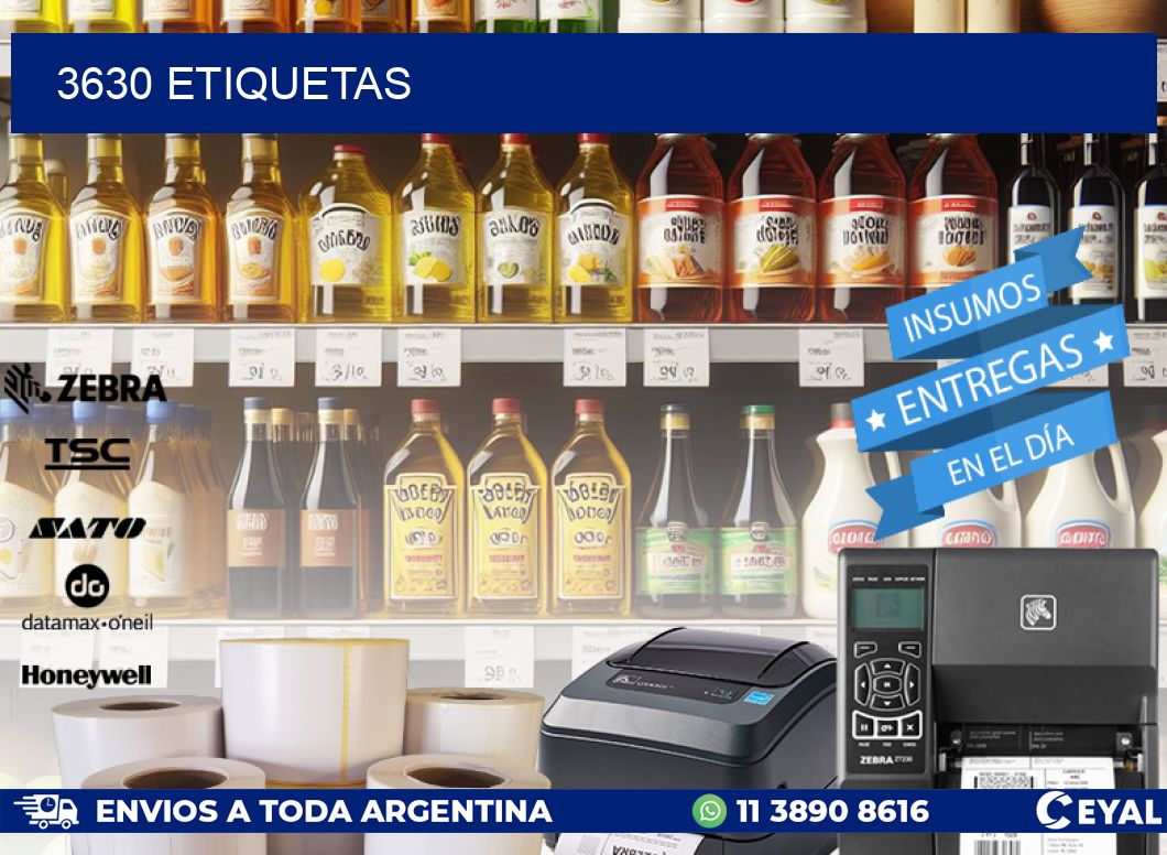 3630 ETIQUETAS