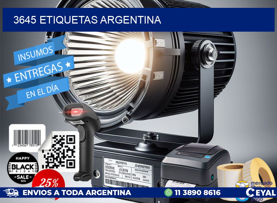 3645 ETIQUETAS ARGENTINA