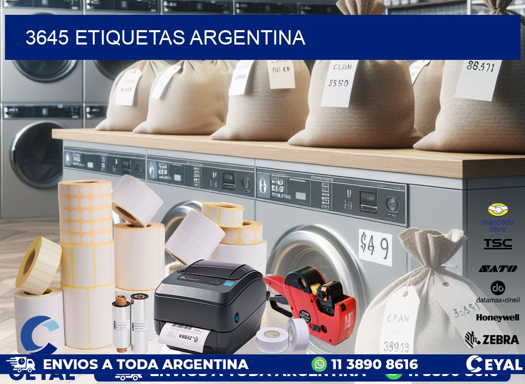 3645 ETIQUETAS ARGENTINA