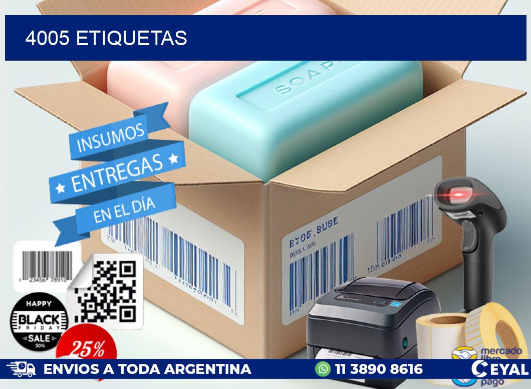 4005 ETIQUETAS