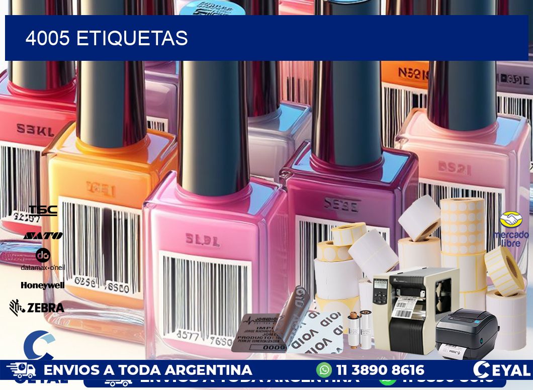4005 ETIQUETAS