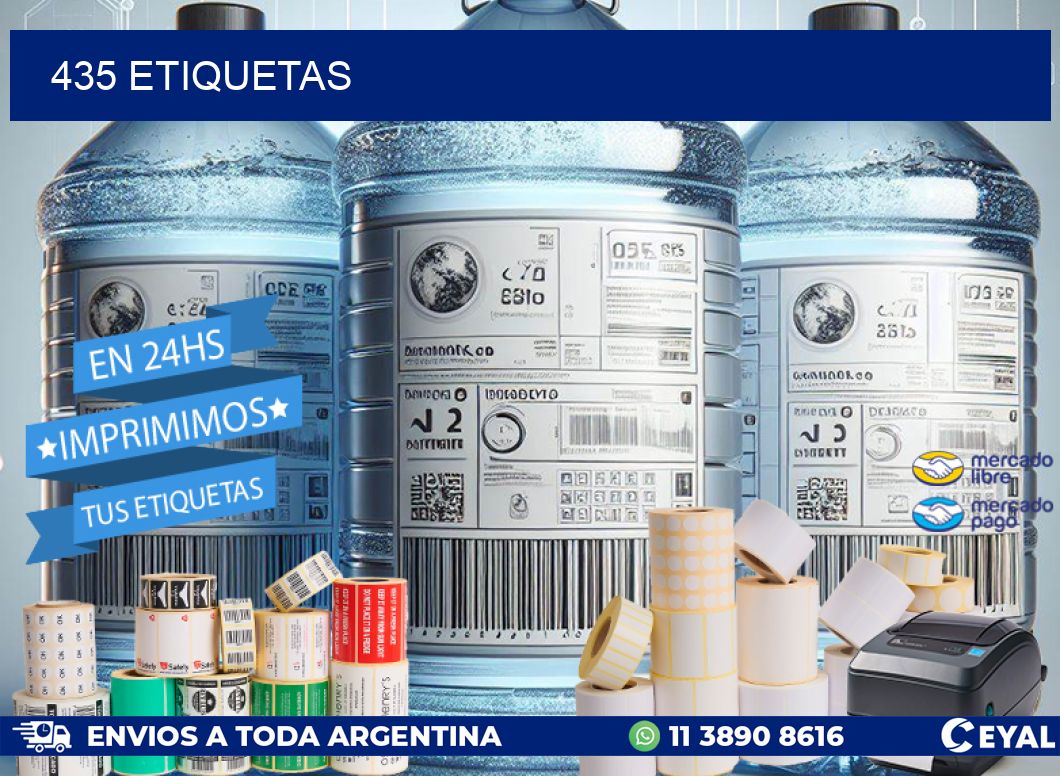 435 ETIQUETAS