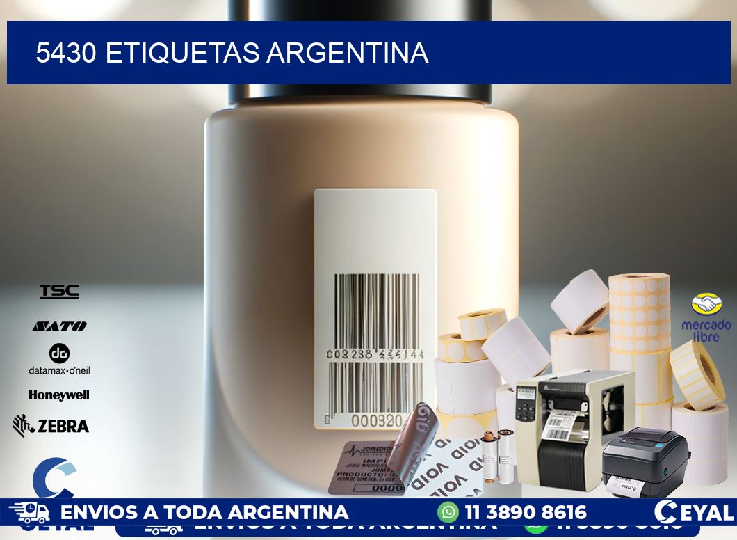 5430 ETIQUETAS ARGENTINA
