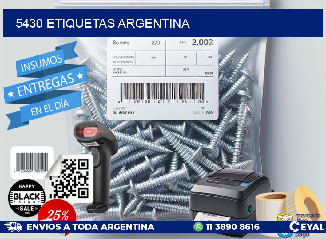 5430 ETIQUETAS ARGENTINA