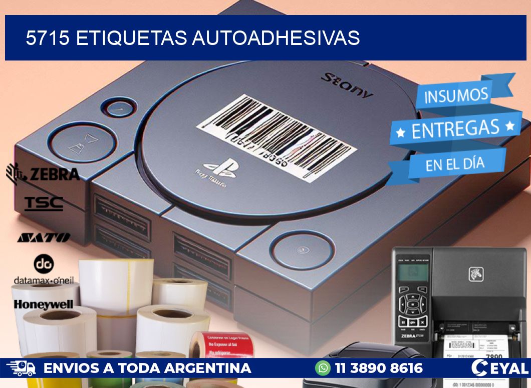 5715 ETIQUETAS AUTOADHESIVAS