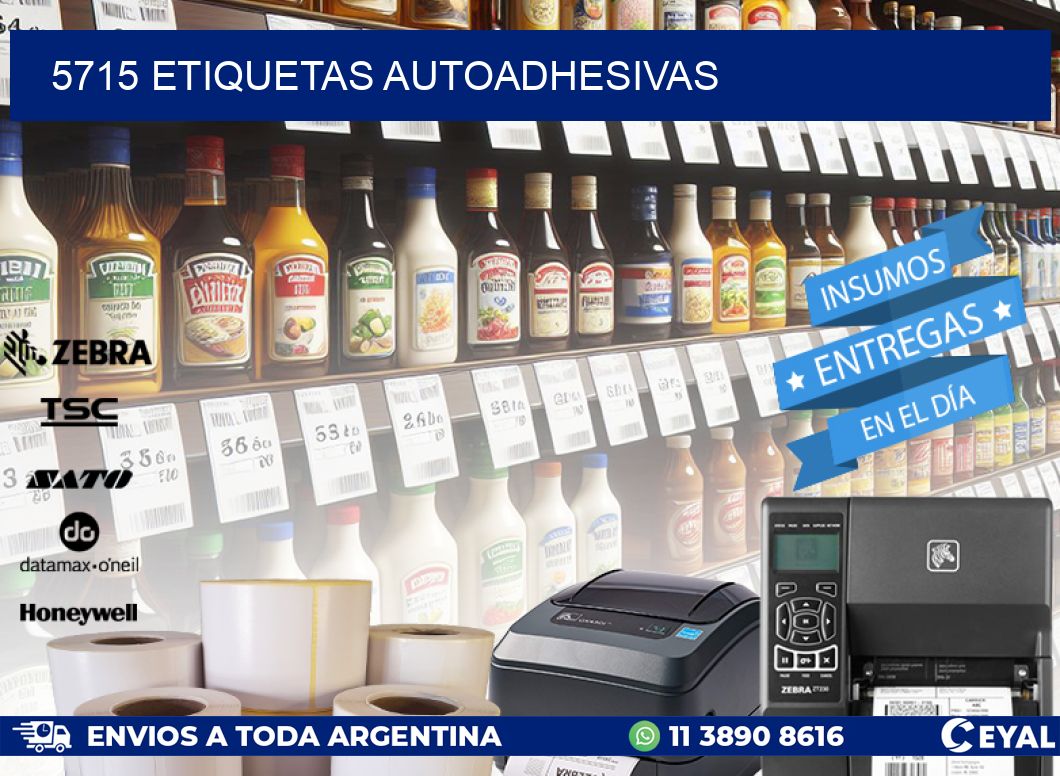 5715 ETIQUETAS AUTOADHESIVAS