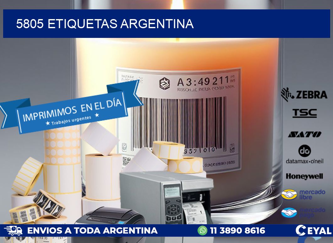 5805 ETIQUETAS ARGENTINA