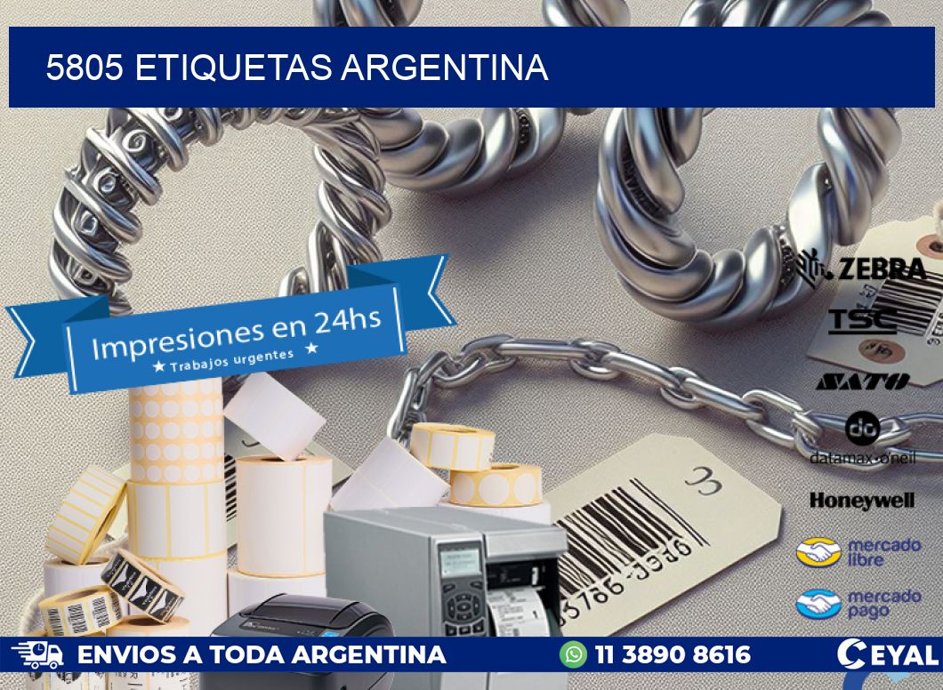 5805 ETIQUETAS ARGENTINA