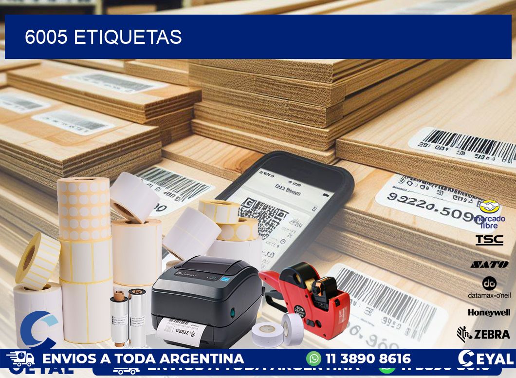 6005 ETIQUETAS
