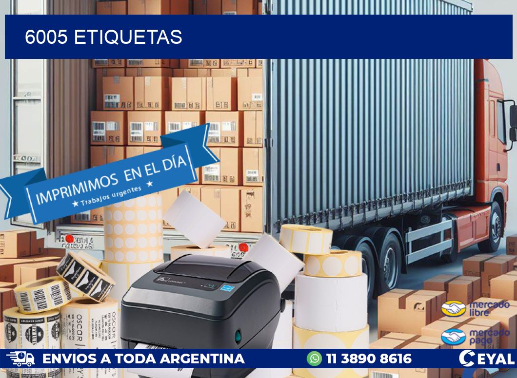 6005 ETIQUETAS