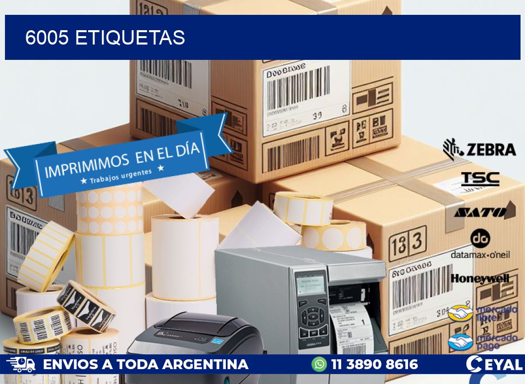 6005 ETIQUETAS