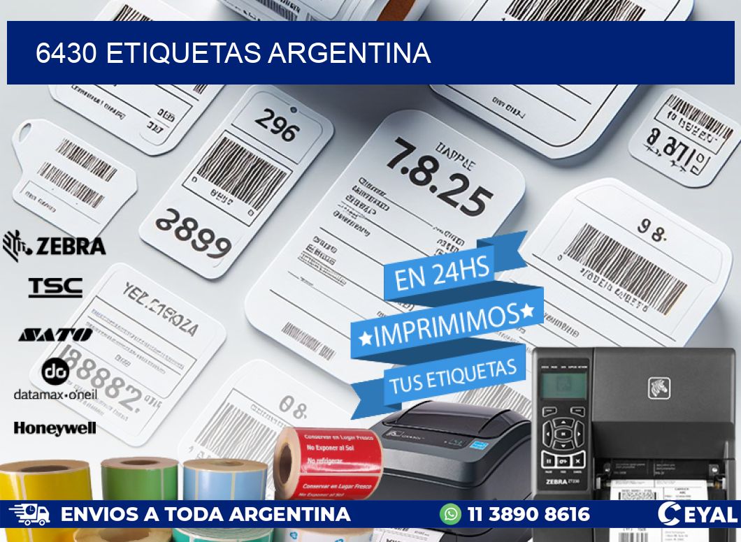 6430 ETIQUETAS ARGENTINA