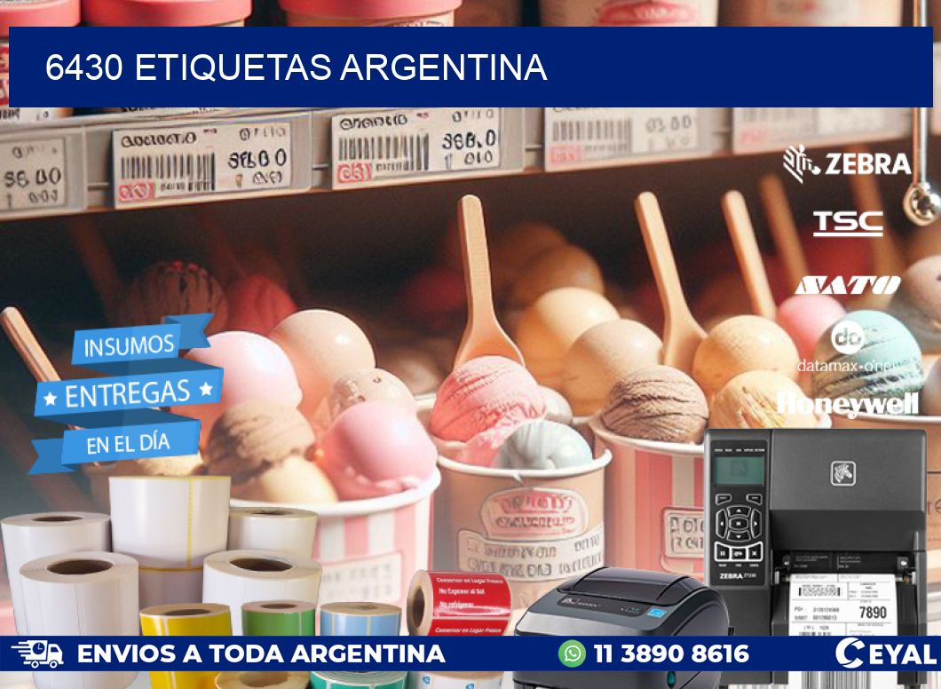 6430 ETIQUETAS ARGENTINA