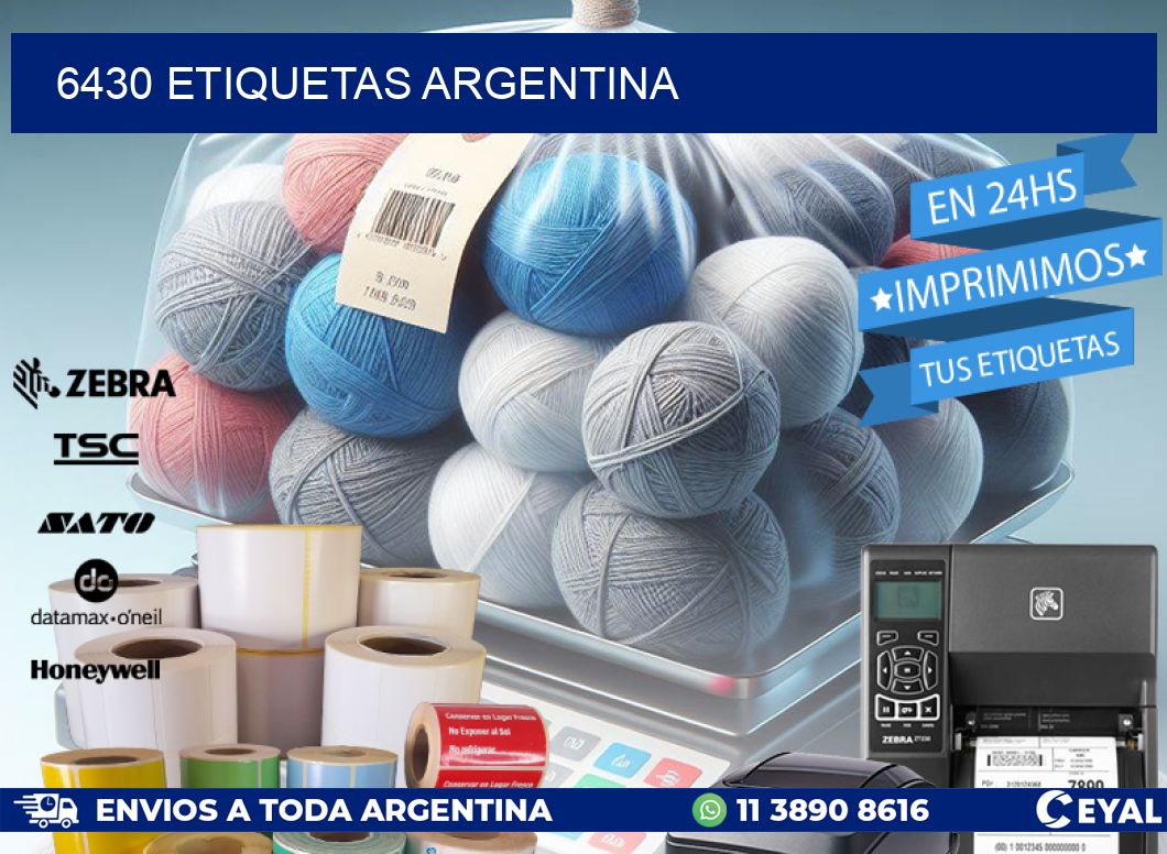 6430 ETIQUETAS ARGENTINA