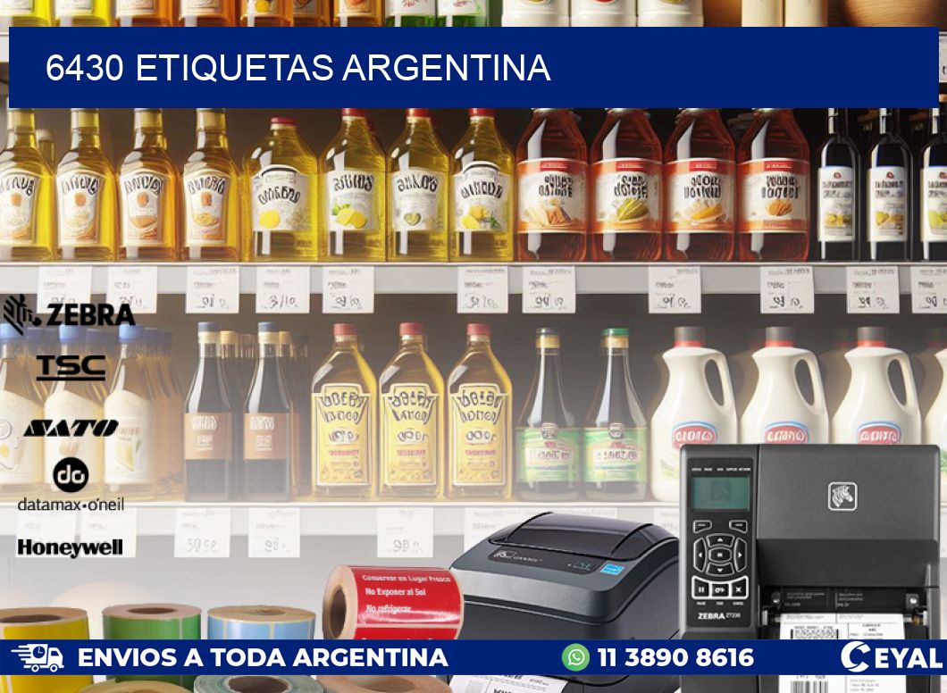 6430 ETIQUETAS ARGENTINA