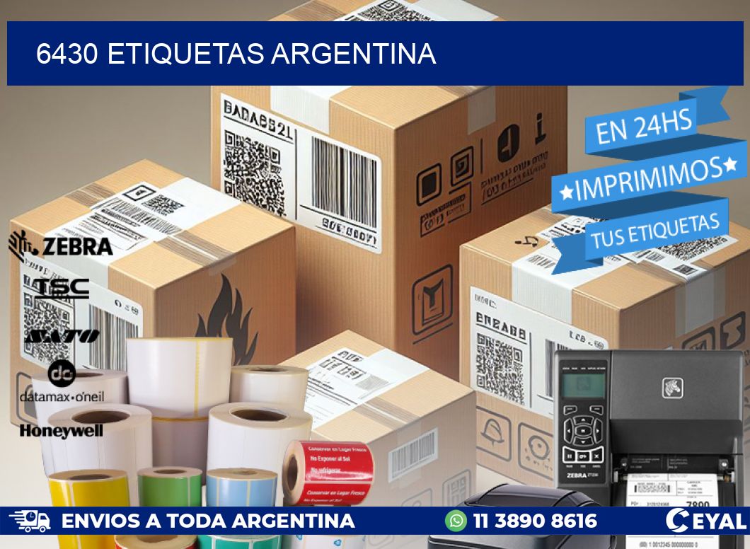 6430 ETIQUETAS ARGENTINA