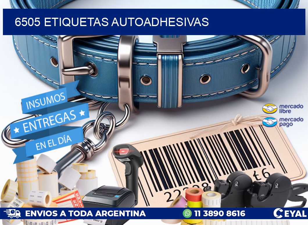 6505 ETIQUETAS AUTOADHESIVAS