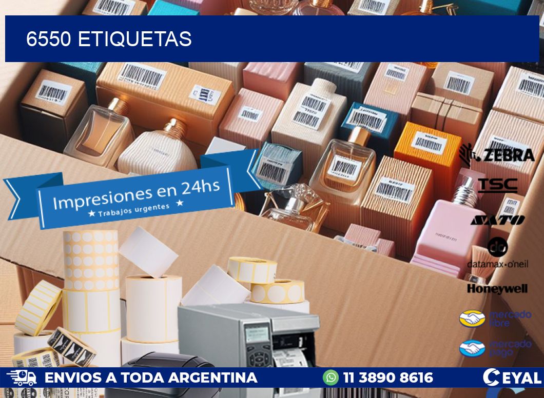 6550 ETIQUETAS