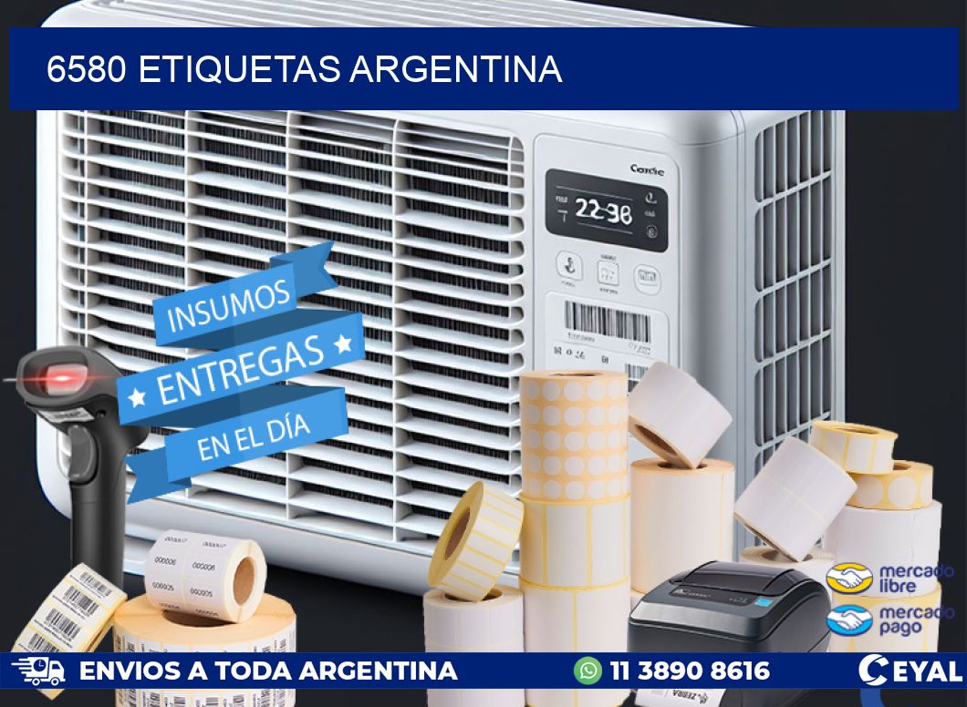 6580 ETIQUETAS ARGENTINA