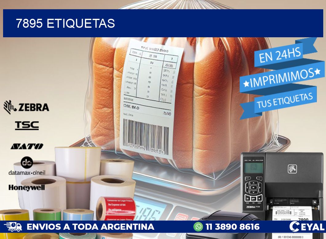 7895 ETIQUETAS