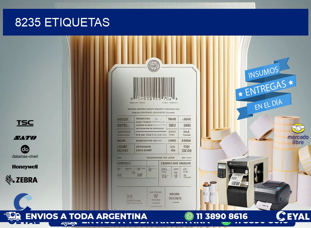 8235 ETIQUETAS