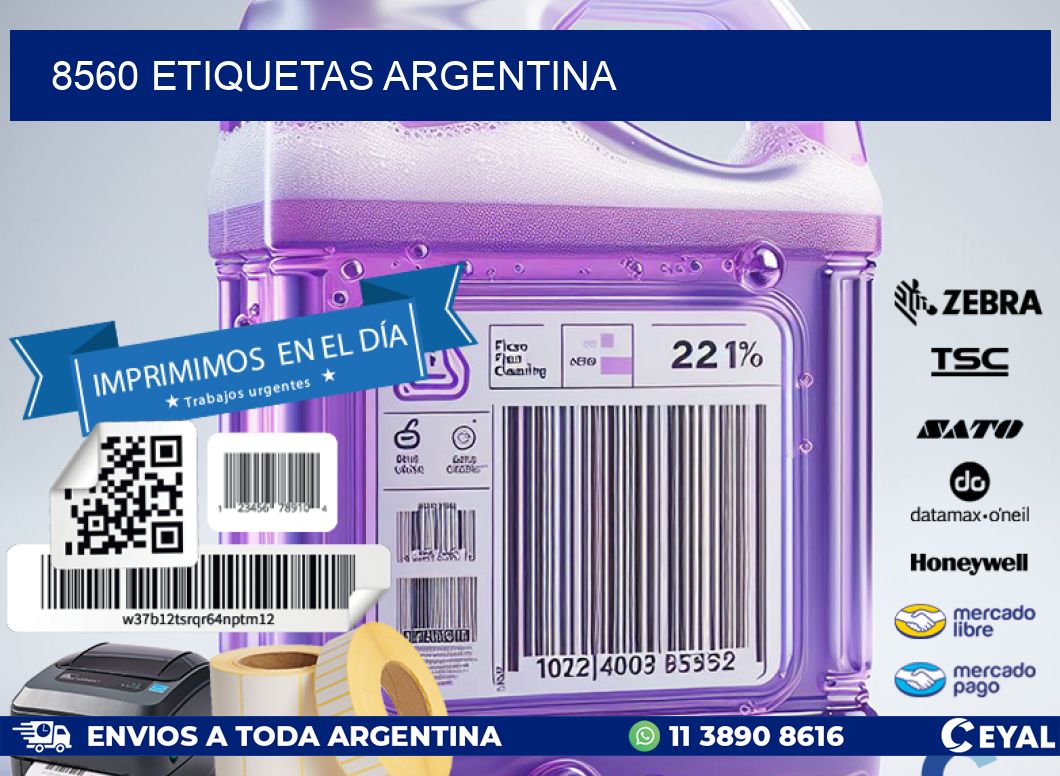 8560 ETIQUETAS ARGENTINA