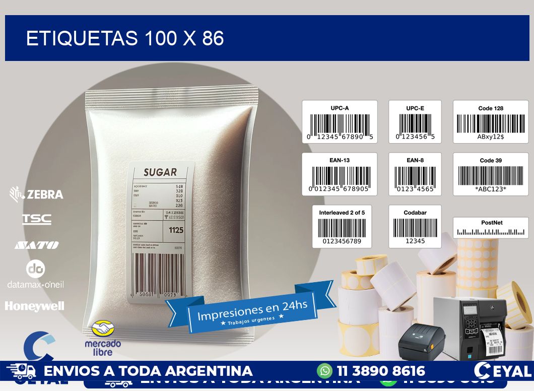 ETIQUETAS 100 x 86