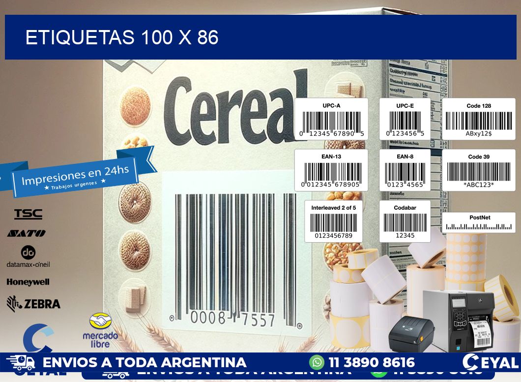 ETIQUETAS 100 x 86