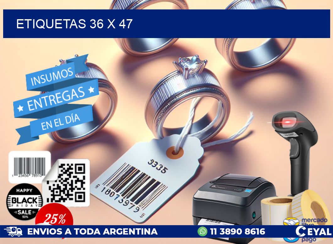 ETIQUETAS 36 x 47