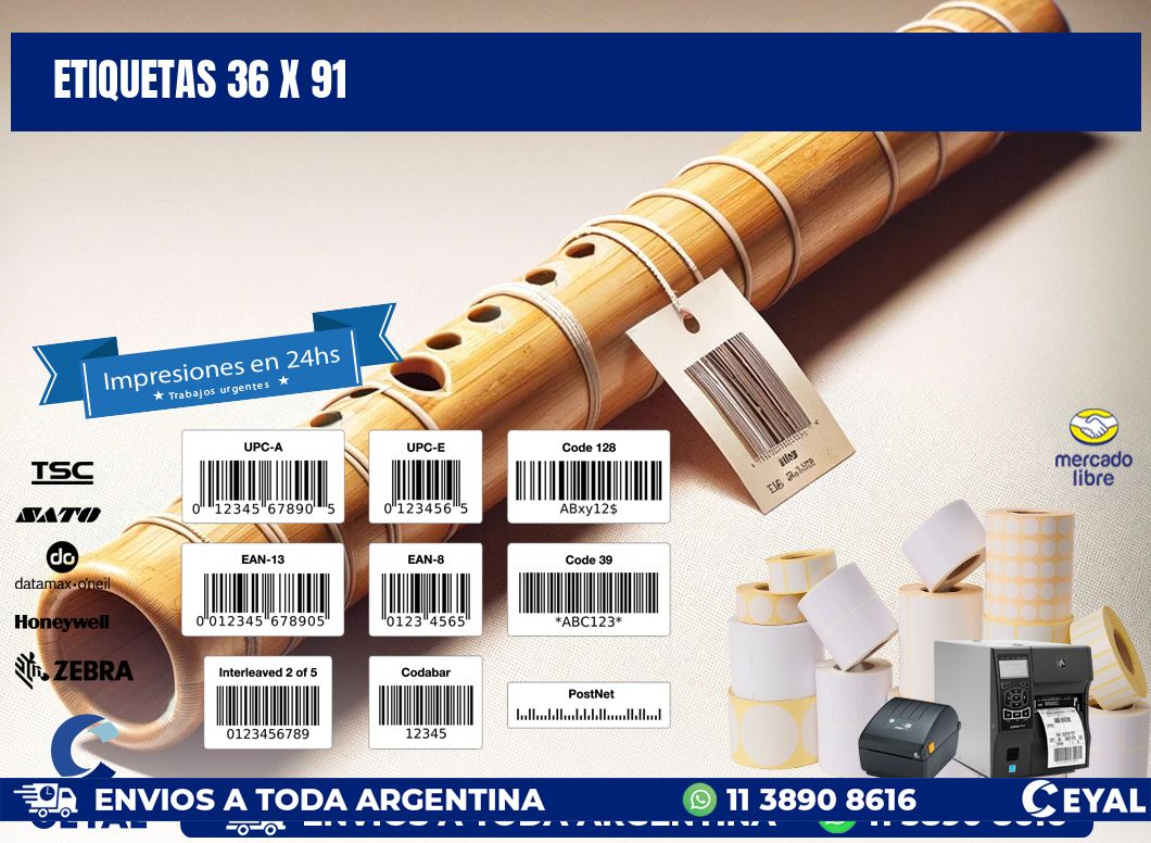 ETIQUETAS 36 x 91