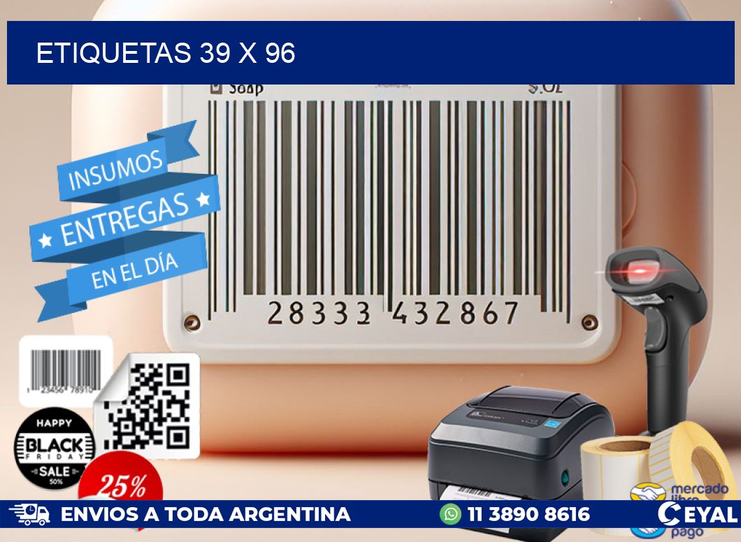 ETIQUETAS 39 x 96