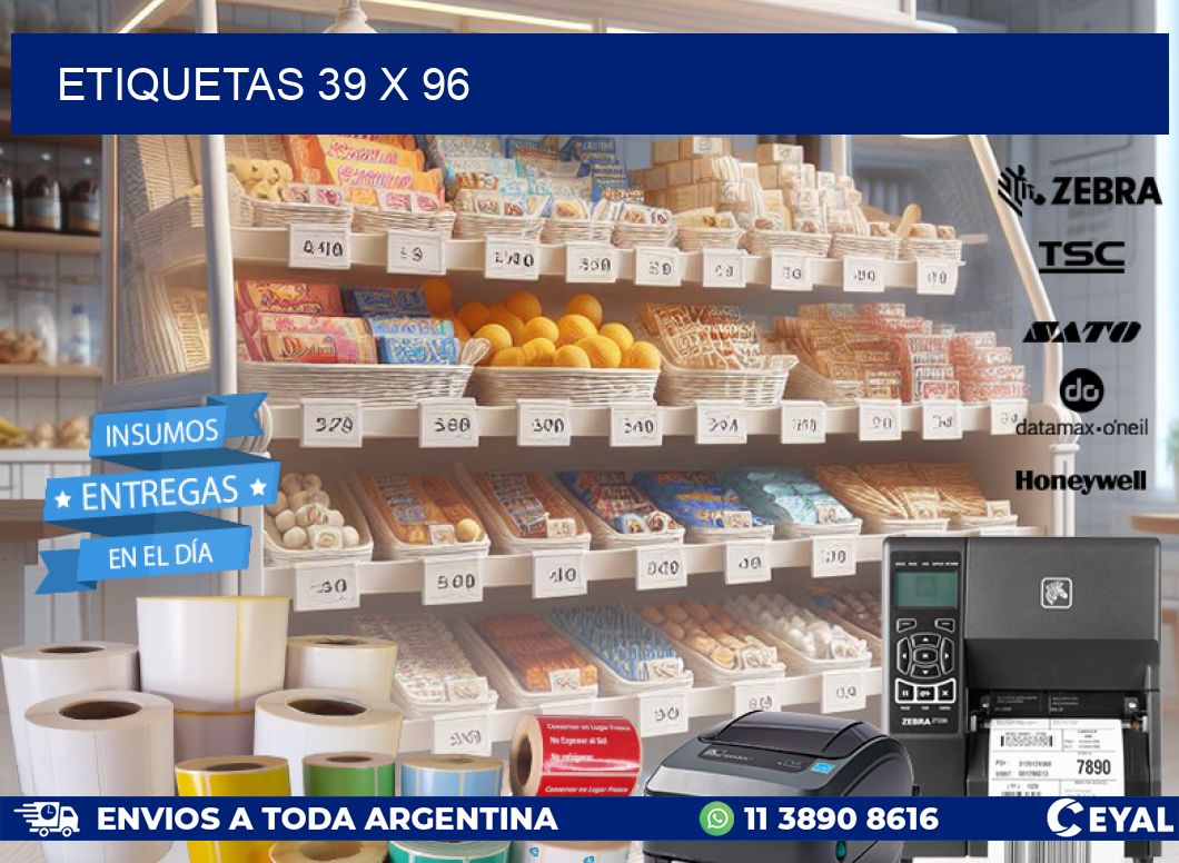 ETIQUETAS 39 x 96