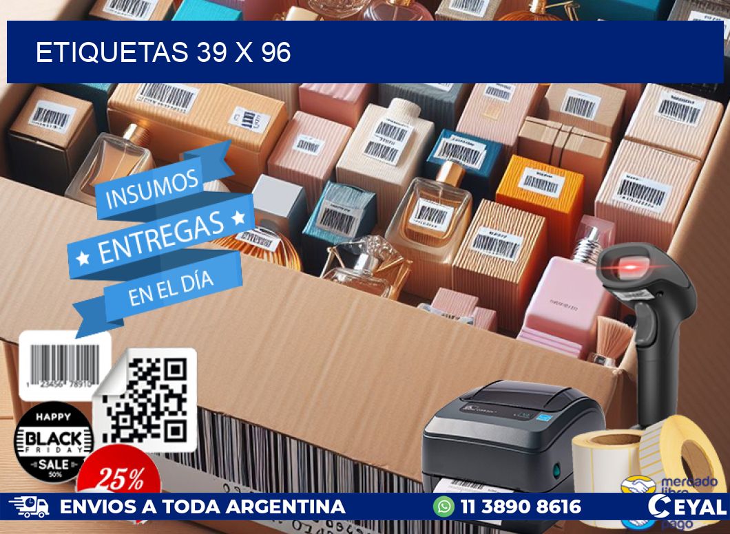 ETIQUETAS 39 x 96