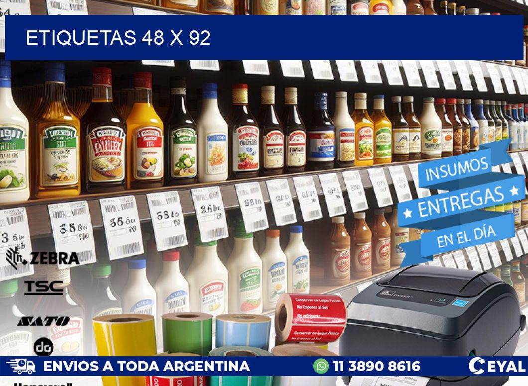 ETIQUETAS 48 x 92